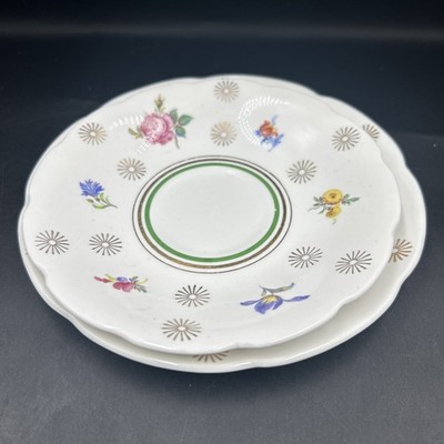 Vintage Royal Stuart Untertasse und Sandwichteller!
