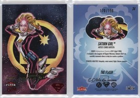 2026 Fleer Ultra Superman The Flash 170/199 Saturn Girl #34 l5j