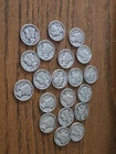 Lot of 20 Mercury Dimes - Various Years