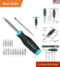 Elegant 18-in-1 Multi-Bit Screwdriver Set with T-Bar & Precision Handle