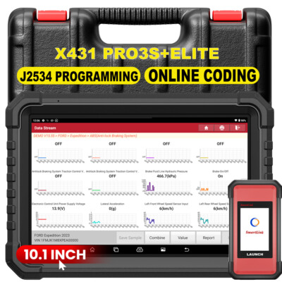 2024 LAUNCH X431 PRO3S+ ELITE Profi KFZ OBD2 Diagnosegerät ECU-Codierung