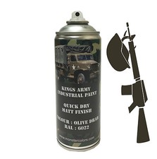 Military Spray Paint 400ml Army Camo Colours Airsoft Paintball Models 45 Options