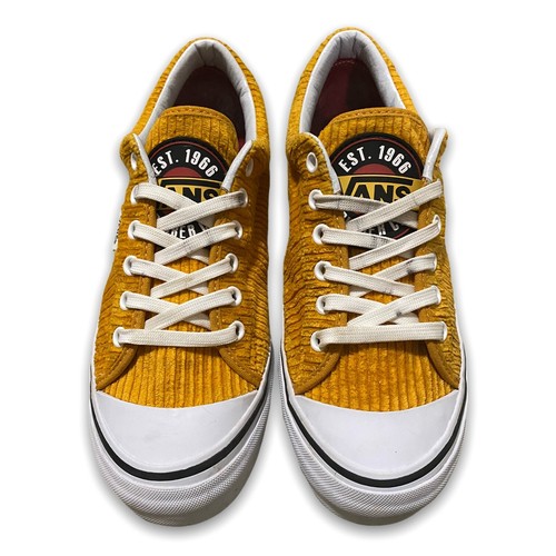 Vans Unisex Men 7 Women 8.5 Yellow Gold 