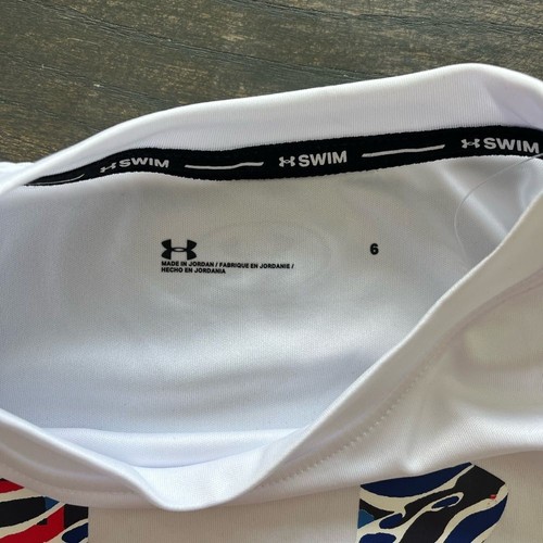 NWT Boys Under Armour Althetic T-shirt Size 6 D32 - Picture 4 of 6
