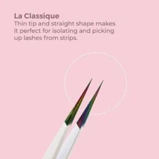 Elite Slanted Stainless Steel Tweezers – Perfect for Eyebrows & Beauty Care
