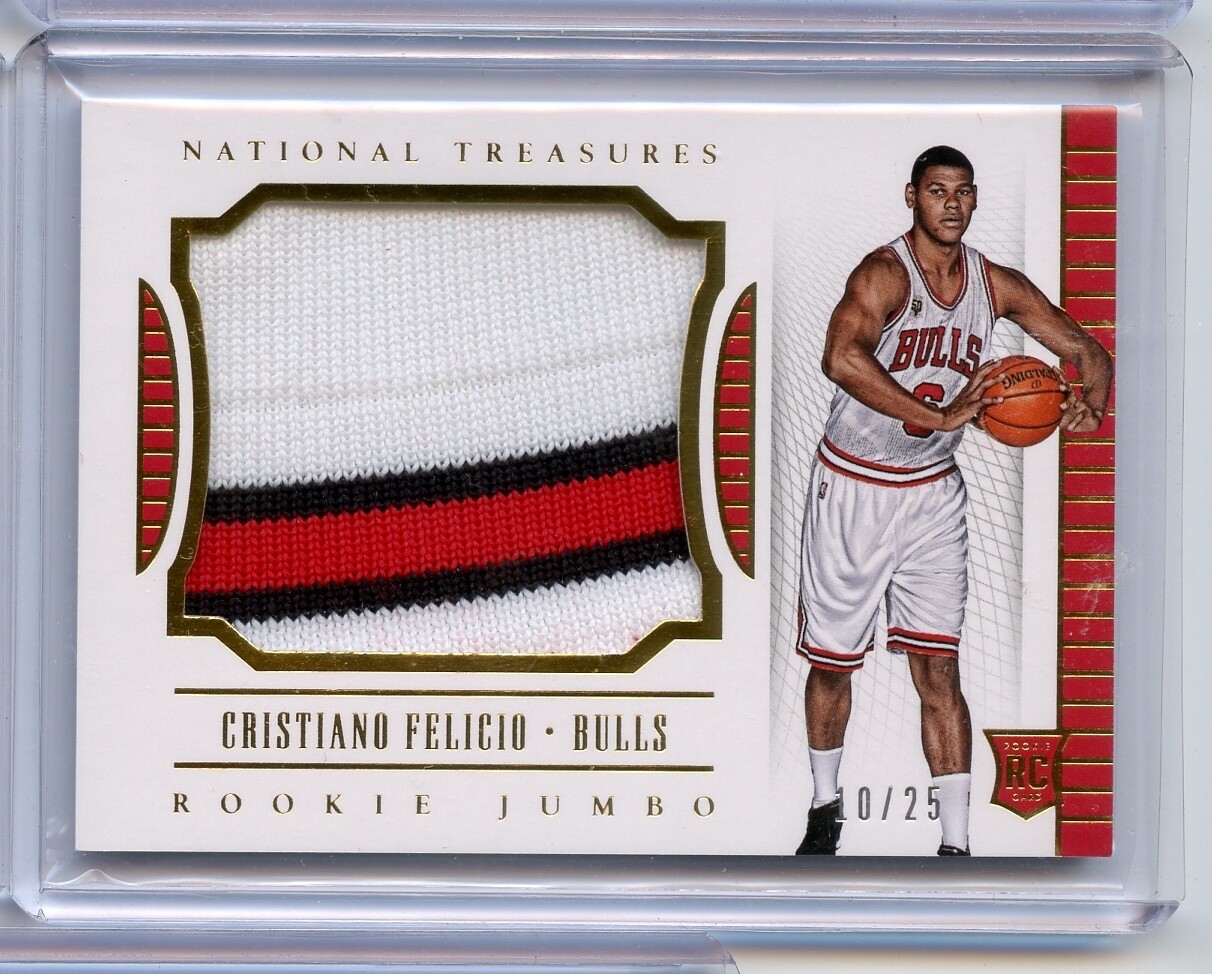 Cristiano Felicio 2015-16 NT Rookie Jumbo Materials Prime 10/25