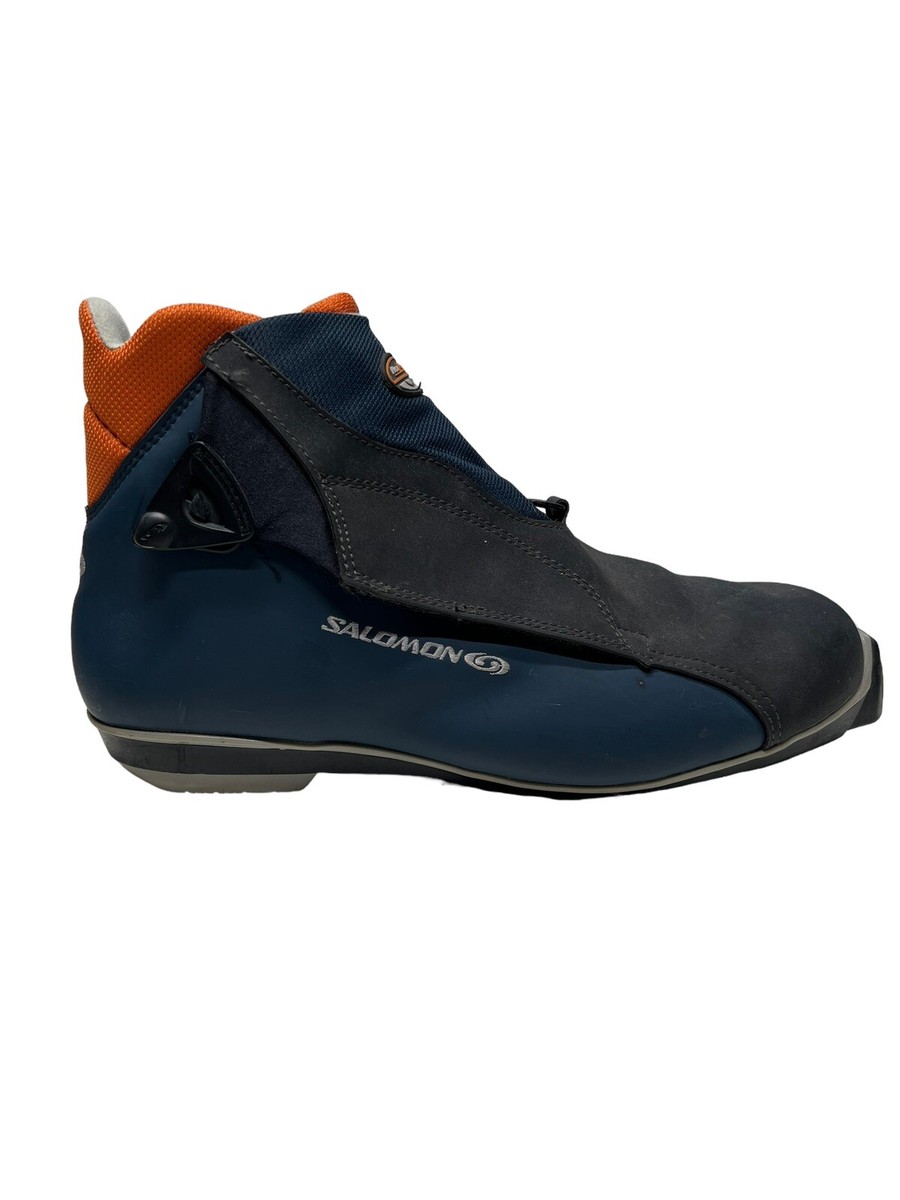 Salomon Men\'s Gray and Navy Cross-Country Ski Boots with Orange Accents Salomon X Pro X90 Ski Boot Men main image 2