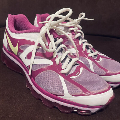 Nike Air Max 2012 Women's Purple White Running Shoes 488124