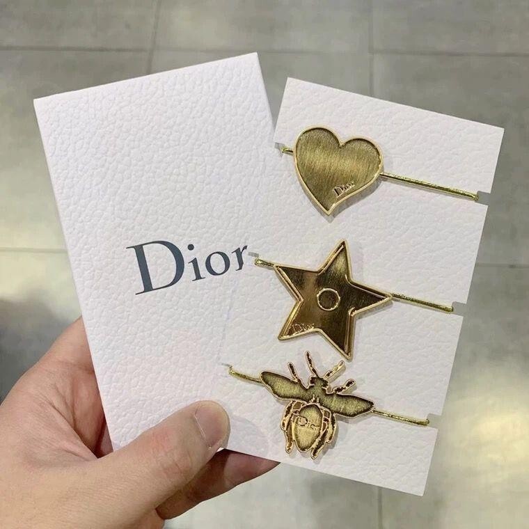 Dior Hair Rubber elastic hair accessories Not for Sale set of 3 From Japan