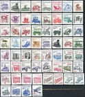 Set of 60 Different Transportation Coils MNH Scott's Range from 1897 to 2468