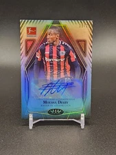 Moussa Diaby 2021-22 Topps​ Tier One Bundesliga #TOA-MD​ Black Auto #'d /25