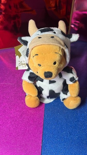 Job Lot • Winnie The Pooh Disney Store Plush Beanies Dressed Up • With Tag •x 17 - Picture 11 of 21