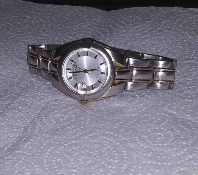 Men's Paolo Gucci Watch Silver Dial Two 