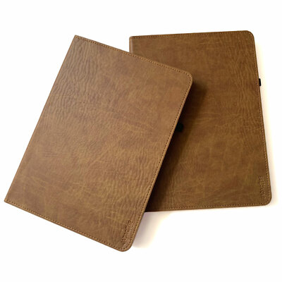 Leather Cover Apple iPad Pro 11'' 2021 3rd Gen Tablet Protective Case Pouch Brown