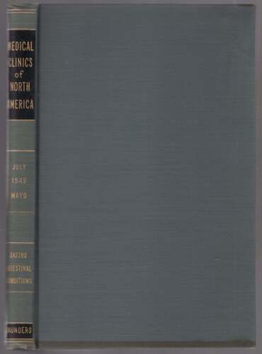 Medical Clinics of North America Mayo Clinic Number / 1st Edition 1949 - Picture 1 of 2