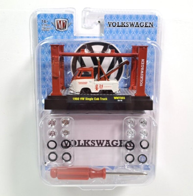 2023 M2 Machines 1:64 Scale Model Kit VOLKSWAGEN 1960 VW Single Cab Truck WMTS03