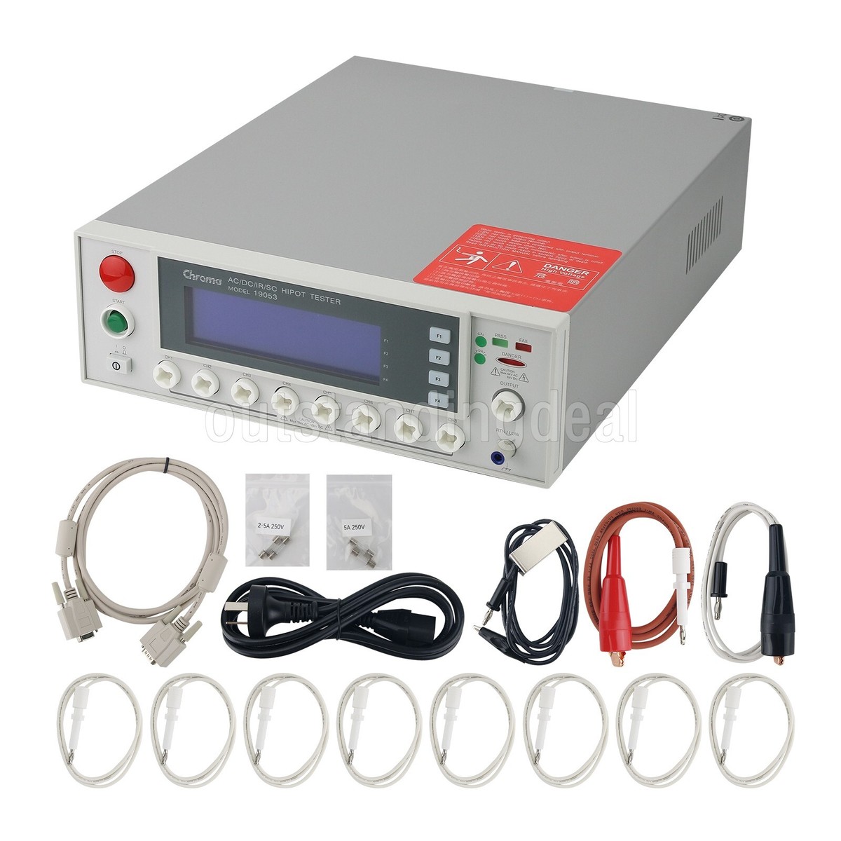 RAN6710様 Chroma 19053 AC/DC/IR/SC HIPOT Tester 3-in-1 AC DC Hipot