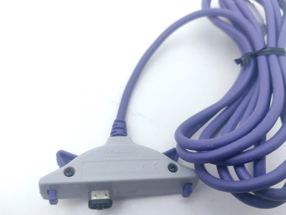Nintendo GameCube GBA Link Cable Official Gameboy Advance Player Dol-011 Tested - Image 4 of 4