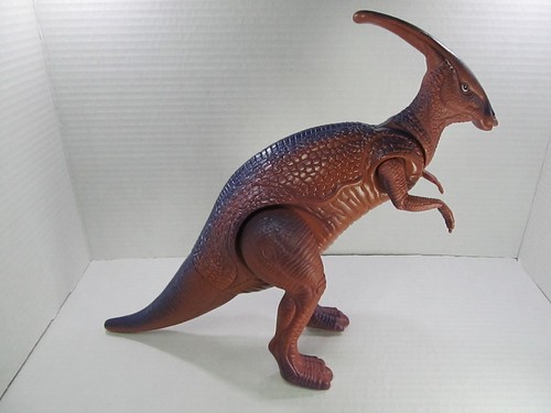 Playskool Vtg 1987 Definitely Dinosaurs Parasaurolophus Dino Possible 15" Figure