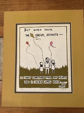 FLAVIA Weedn MCM Hand Signed Numbered Serigraph 'Youth’ Limited Edition