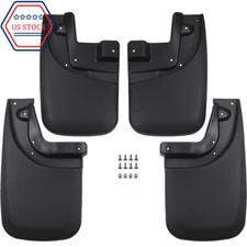 Splash Guards Mud Flaps Front & Rear With FENDERS NEW For Toyota Tacoma 2005-15