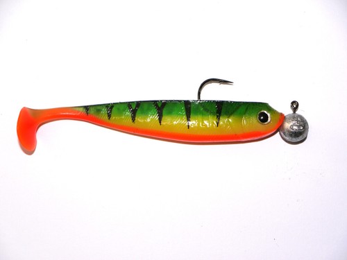 Lieblingsköder 10cm Avec Bkk-Jig En 10g,12g &14g Monté Sandre Perche Softbait - Photo 11/55