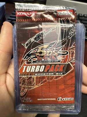 Yu-Gi-Oh Turbo Pack 6 Factory Sealed Konami Official American English New