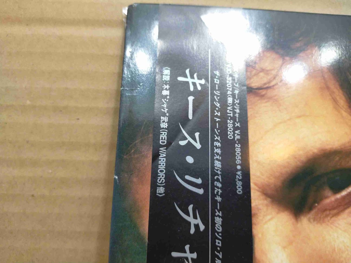Keith richards 　即日発送 KEITH RICHARDS Talk Is Cheap VJL-28056 JAPAN LP w/OBI the