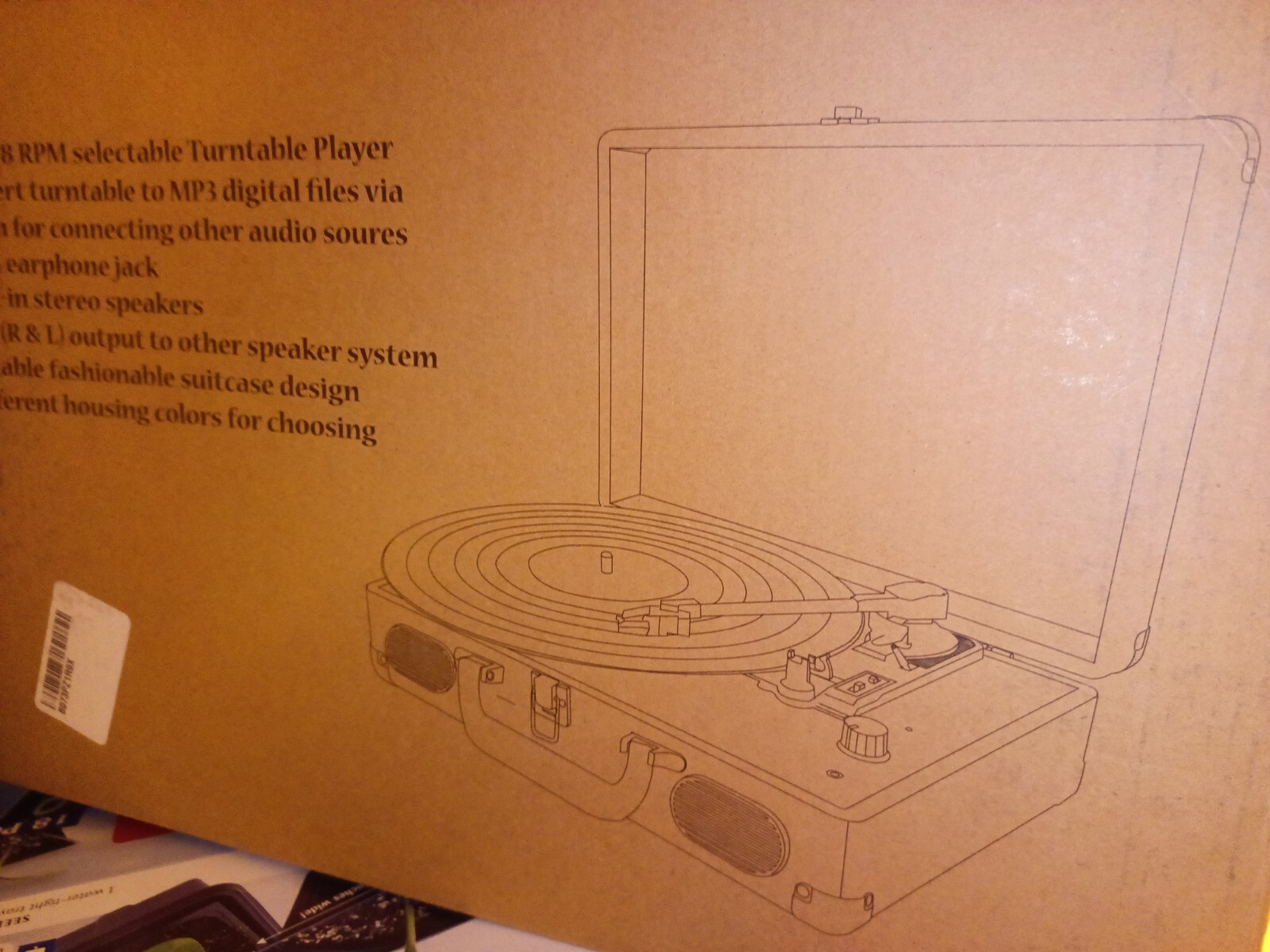 Digitnow Digital Conversion Turntable with built in speakers eBay