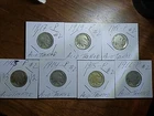 Buffalo Nickels Lot #2 7(7) 1913 Thru 1919 P Mint Mark