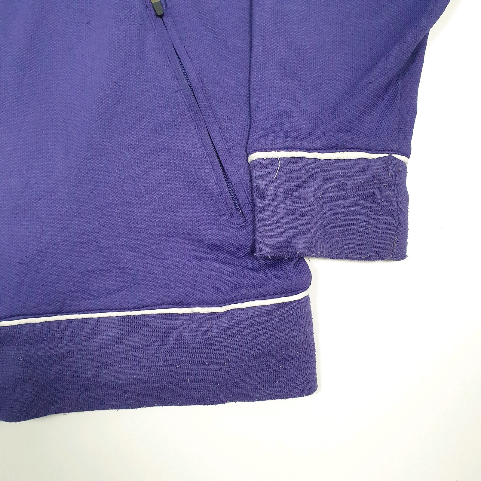 NIKE Full Zip Vintage 00s Team Jumper Sweatshirt Mens M image 4