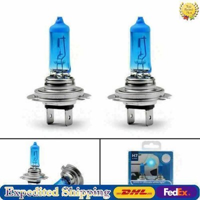 2x For PHILIPS H7 5000K 55W Diamond Vision Halogen Bulbs White headight lamps #9