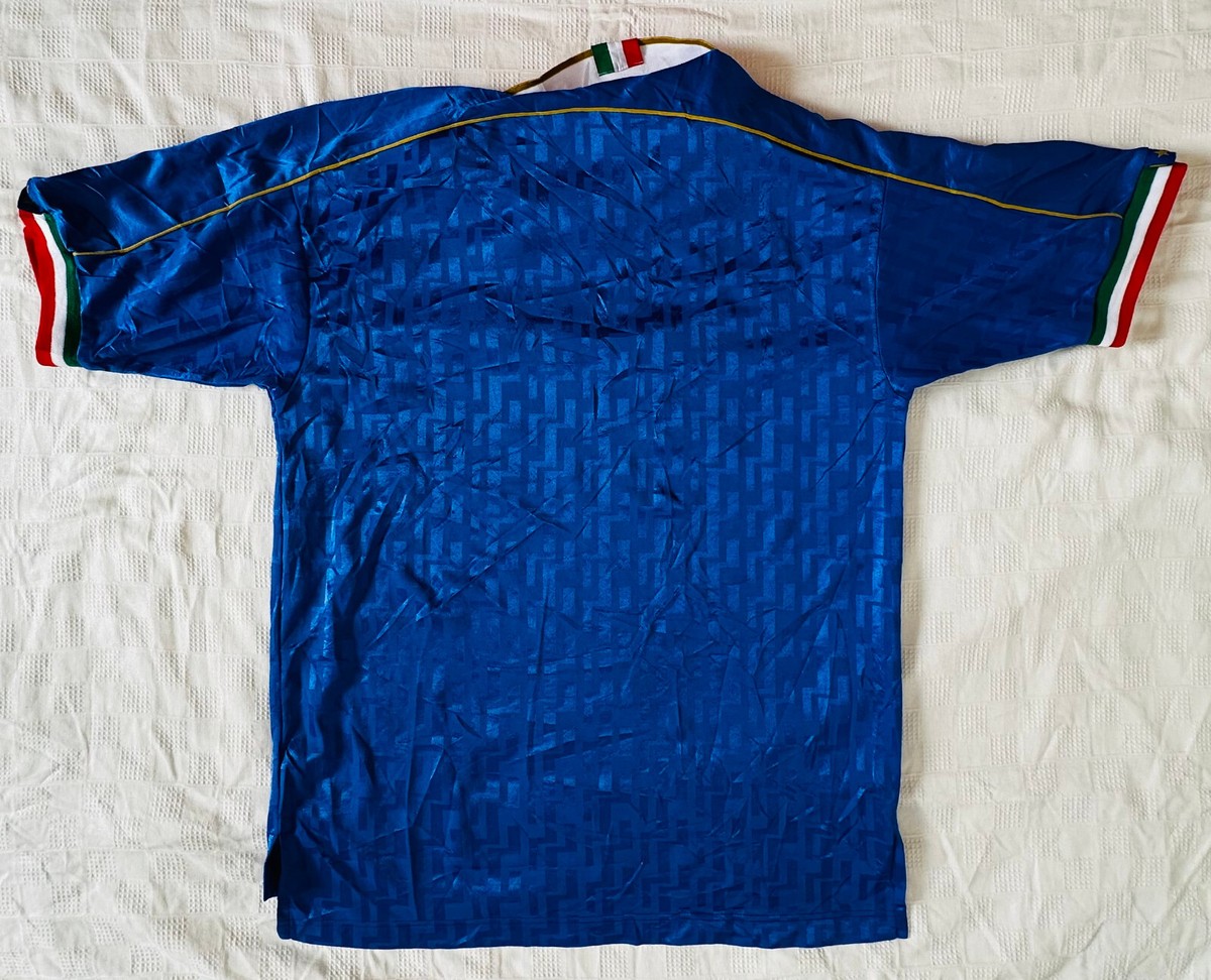 ウェア NIKE - Italy NIKE 96-97 Home kit ITALY 1994-1996 Football Soccer Home Blue Vintage Shirt
