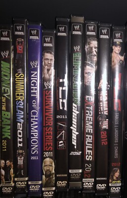 WWF WWE Pay Per View DVD ORIGINAL COPIES BUY IT NOW YOU PICK