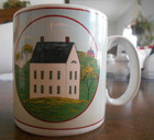 Country Life Mug 12 oz. Warren Kimble Stoneware Brandon House Sakura Green Red ! — photo 4