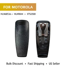 Belt Clips Set for Motorola Radio Batteries HLN6853A, HLN9844, XTS1500, HT1250