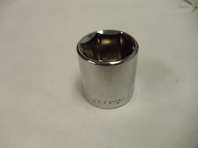 Craftsman 1/2'' Drive Sockets, Metric & STD, 6 Point Standard Length