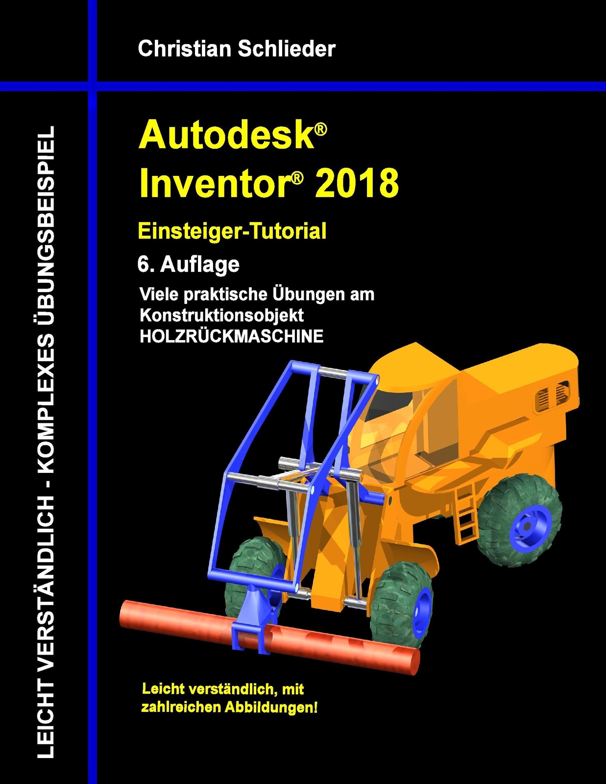 Thumbnail - Autodesk Inventor 2018 - Einsteiger-tutorial | Buch | 9783744887182