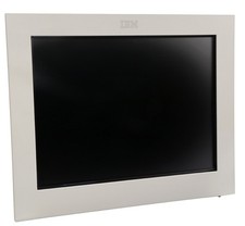 4820-5WB IBM SurePoint Monitor, Pearl White, with I/O Support