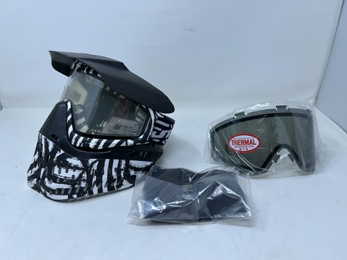 JT Proflex paintball mask- Zebra - Used