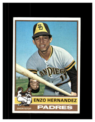 San Diego Padres Enzo Hernandez #289 Topps Baseball Excellent
