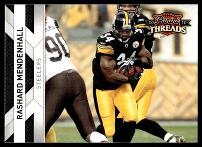 2010 Panini Threads Rashard Mendenhall Pittsburgh Steelers #118 9053