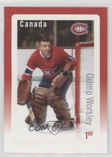 2015 Canada Post Great Canadian Goalies Stamps Gump Worsley HOF 0c3