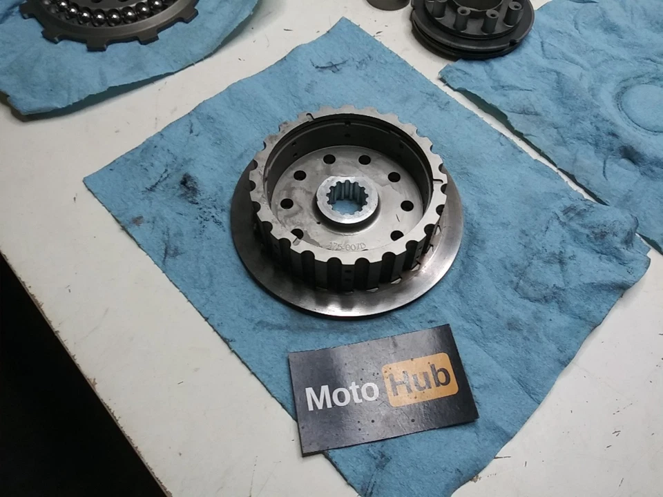 2007 年 YAMAHA YZ450F REKLUSE Z-START PRO 签名 CLUTCH 111-025-19/27 — 第 3/4 张图片