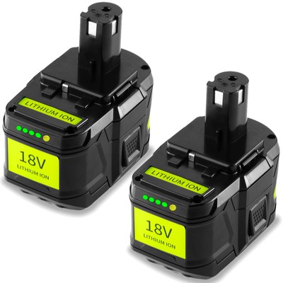 High Capacity Lithium Ion Battery 9.0Ah 18Volt For RYOBI P108 18V For One+ Plus