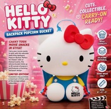 AMC Theaters Popcorn Bucket Silicone Sanrio Collab Hello Kitty Mini Backpack