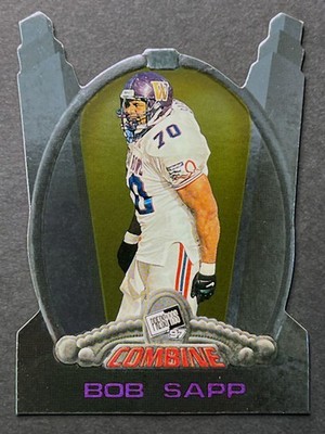 1997 Press Pass #27 Bob Sapp Combine Washington Huskies