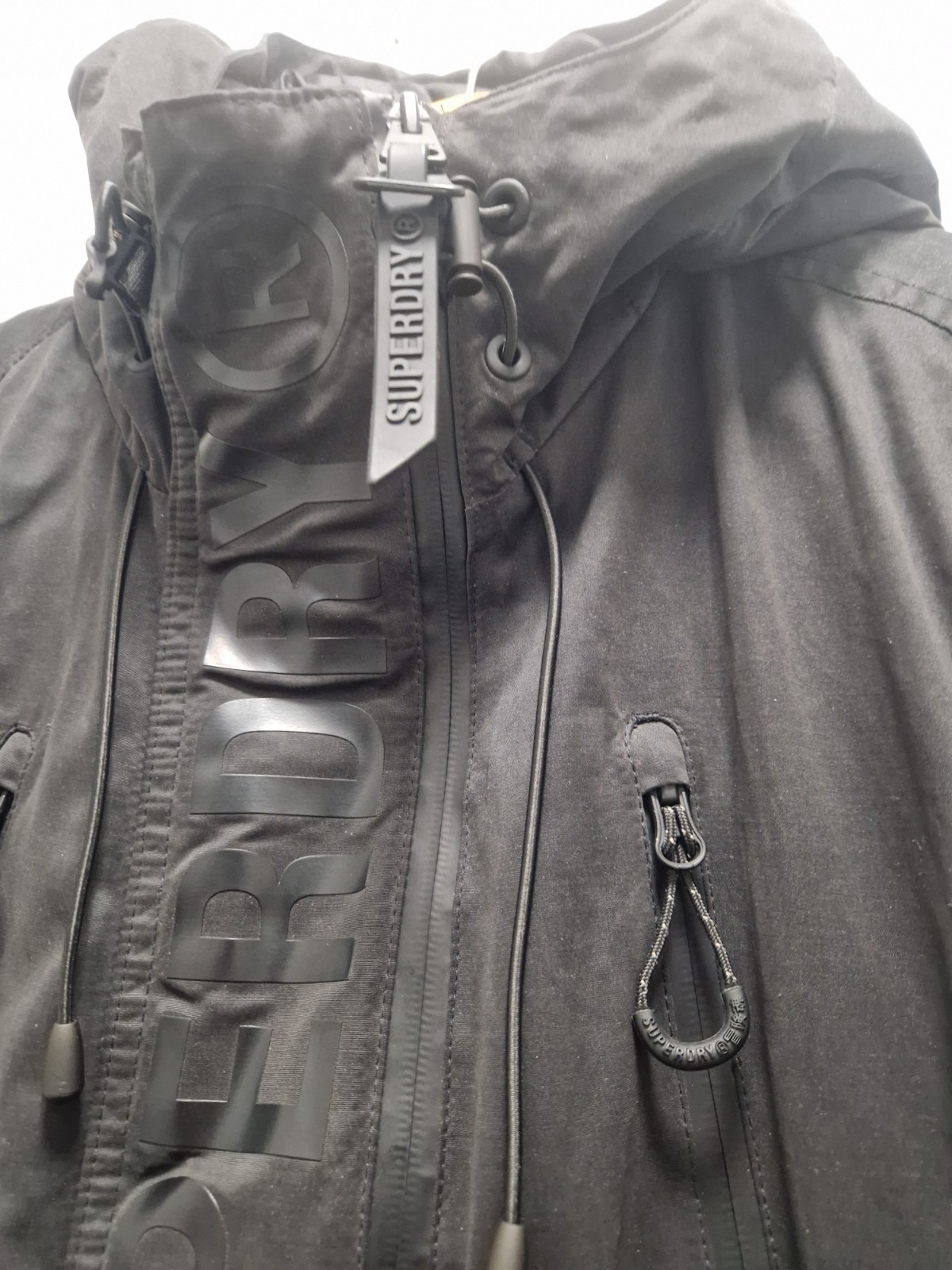 Superdry Ultimate Microfibre SD-Wind Jacket Black… - image 2