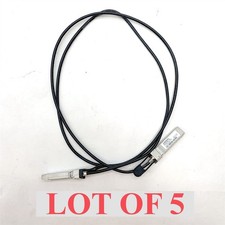 Arista 1.5M Twinax Passive Copper Cable 10GBase SFP DAC CAB-SFP-SFP-1.5M Lot 5