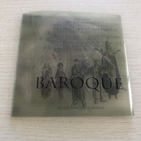 BAROQUE Sega Saturn Clear Sheet Japan import